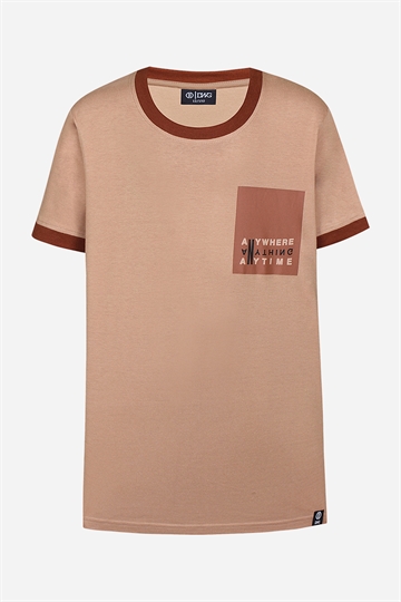 DWG Geoffrey T-shirt - Dark Sand