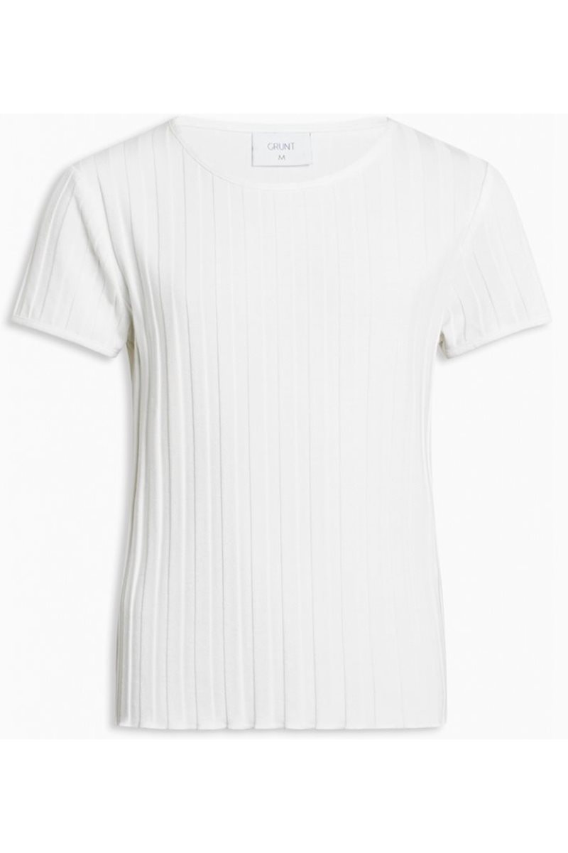 Grunt Celine rib tee - Offf white