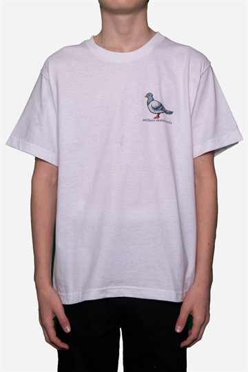 Anti Hero T-shirt Youth - Lil Pigeon - White Multi Color 