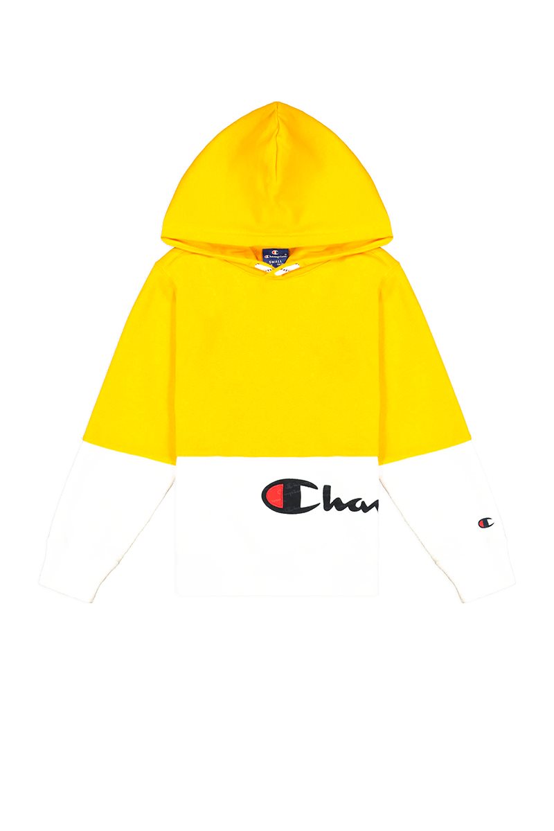 Champion Fashion Hættetrøje m.logo - Yellow