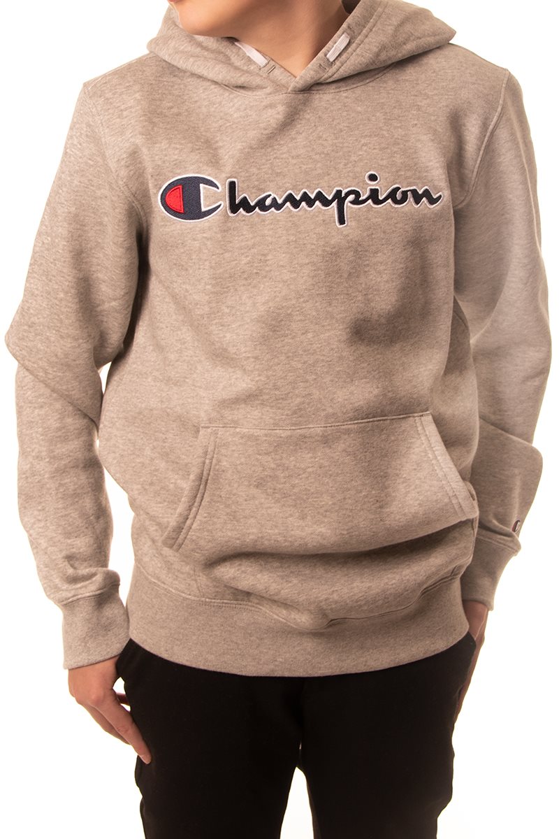 Champion Hoodie Junior - Rochester GL Grey | Til børn 8-16 år