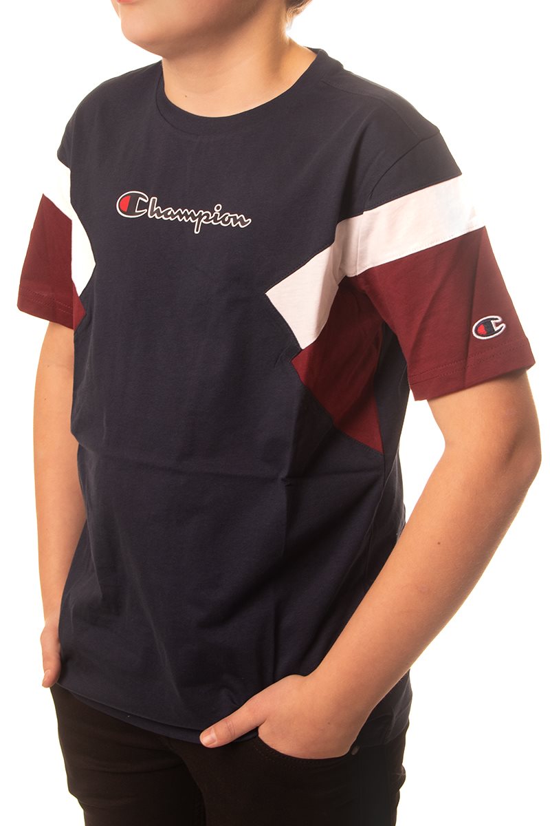 Champion Fashion T-shirt - Navy m. red/white