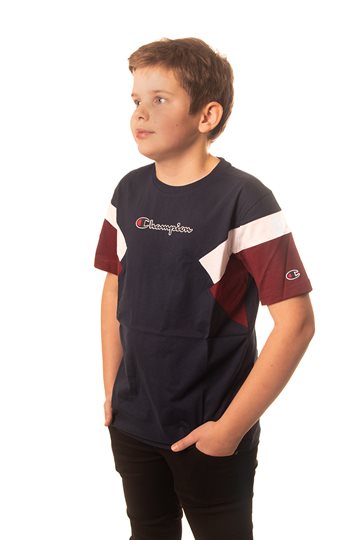 Champion Fashion T-shirt - Navy m. red/white