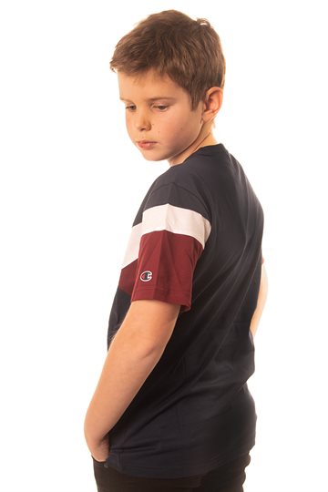 Champion Fashion T-shirt - Navy m. red/white