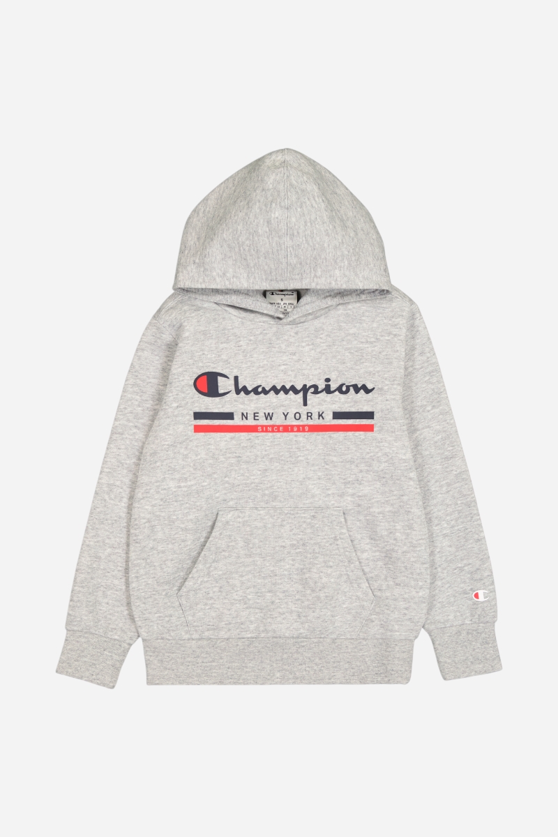 Chamipon Hooded Sweatshirt - Grey Melange