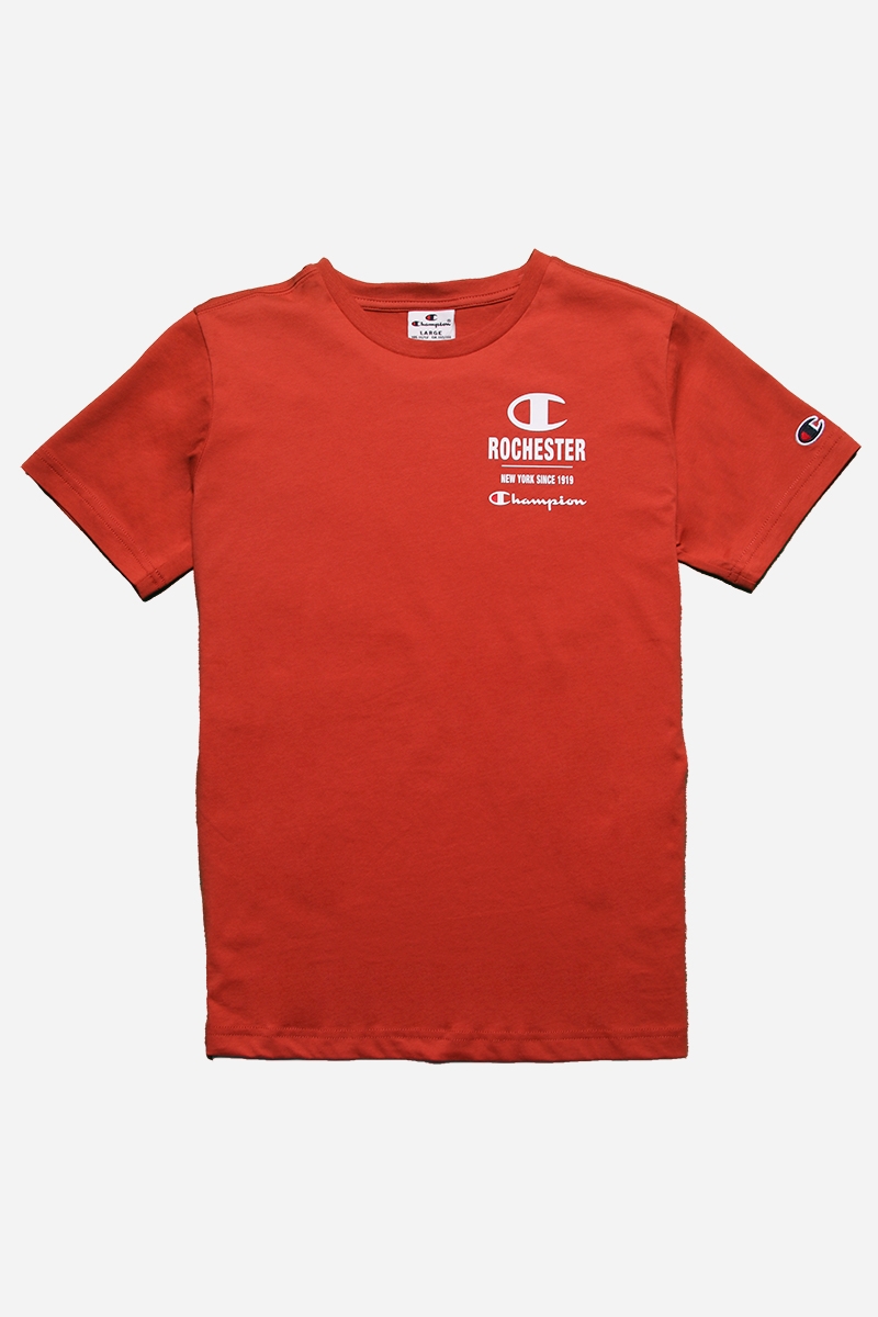 Champion T-Shirt Børn - - Orange | Back 8-16 år