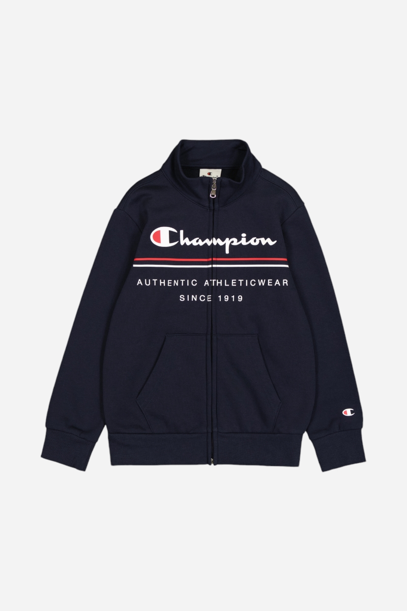 Champion Full Zip Sweatshirt - Navy