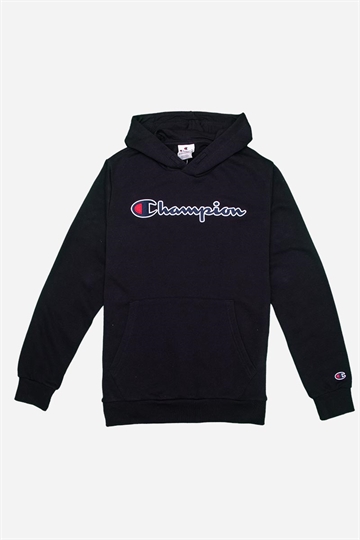 Champion Hættetrøje Børn - Rochester Logo - Black
