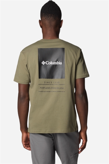 Columbia Barton Springs™ SS Graphic Tee - Stone Green