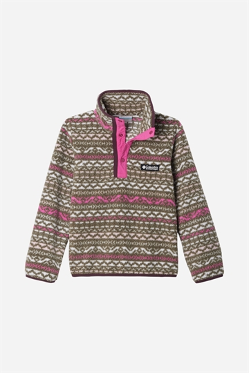 Columbia Helvetia™ II Printed Half Snap Fleece - Pink Ice Madras