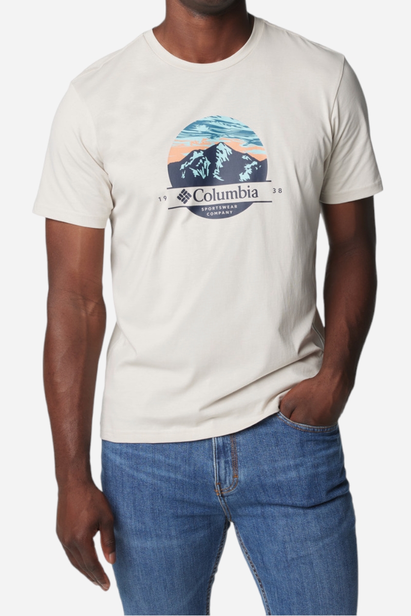 Columbia Path Lake™ Graphic Tee II - Sand