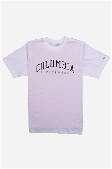 Columbia T-Shirt - Seasonal Logo - White