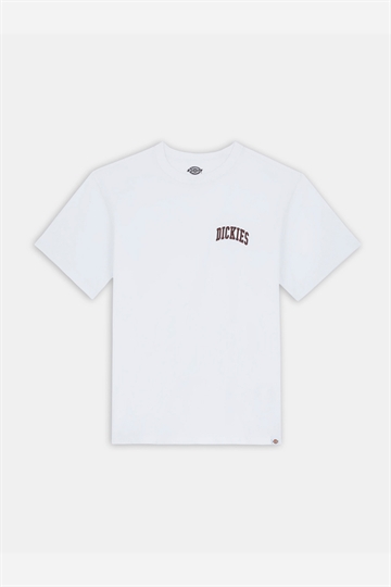 Dickies Aitkin Chest Tee - White / Fired