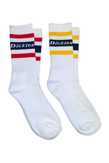 Dickies Strømper - Genola 2-pack Socks  - White