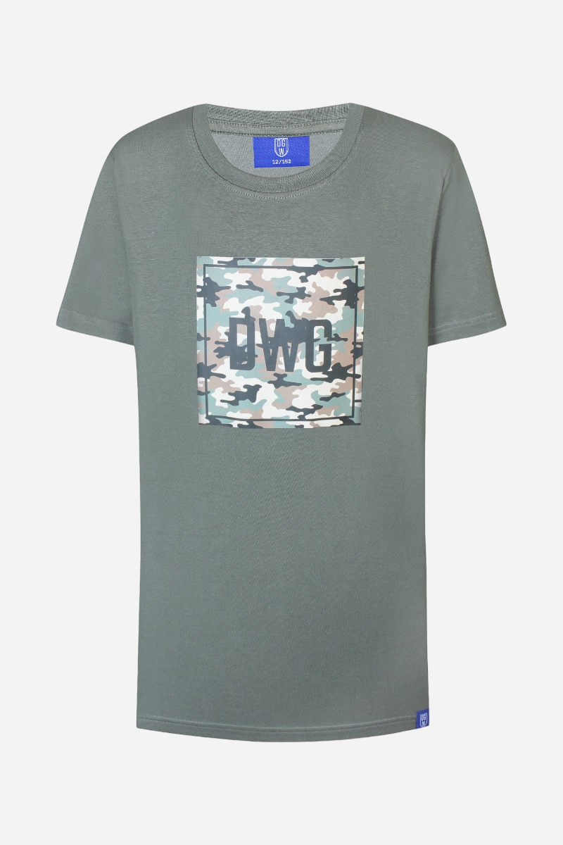 DWG Alfredo T-shirt - Green / Camo