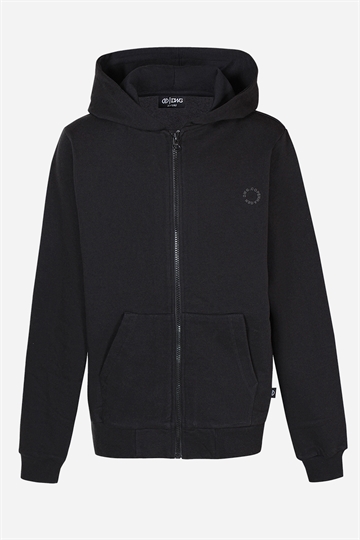 DWG Edouard Hoodie W. Zipper - Black