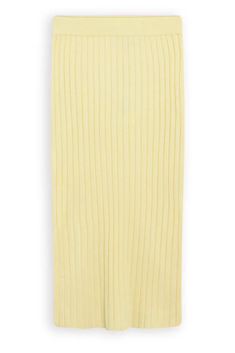 Grunt Else Knit Skirt - Yellow