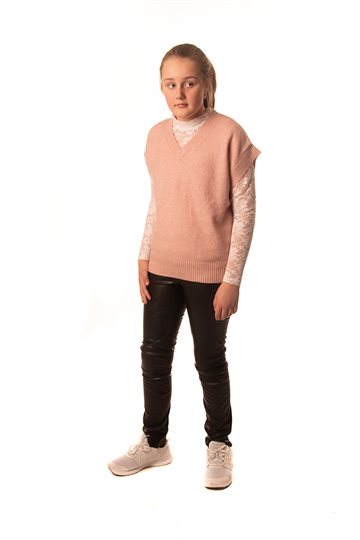 D-xel Chanell Strik Vest - Pink
