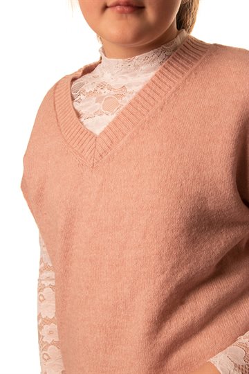 D-xel Chanell Strik Vest - Pink