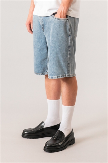 Fraizer - Teens - Baggy Shorts - Medium Blue Retro Wash