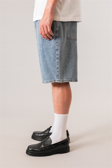 Fraizer - Teens - Baggy Shorts - Medium Blue Retro Wash