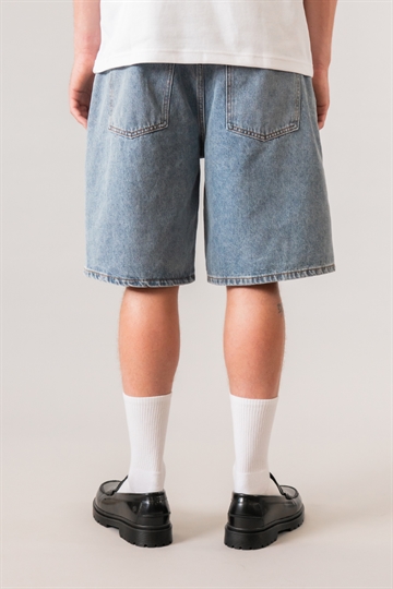 Fraizer - Teens - Baggy Shorts - Medium Blue Retro Wash