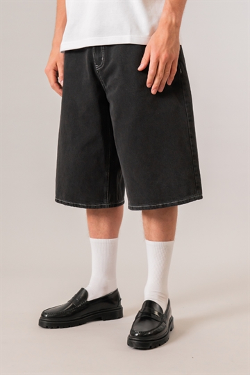 Fraizer - Teens - Baggy Jorts Shorts - Black Denim 