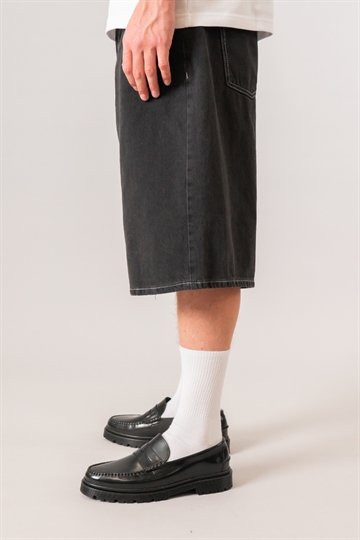 Fraizer - Teens - Baggy Jorts Shorts - Black Denim 