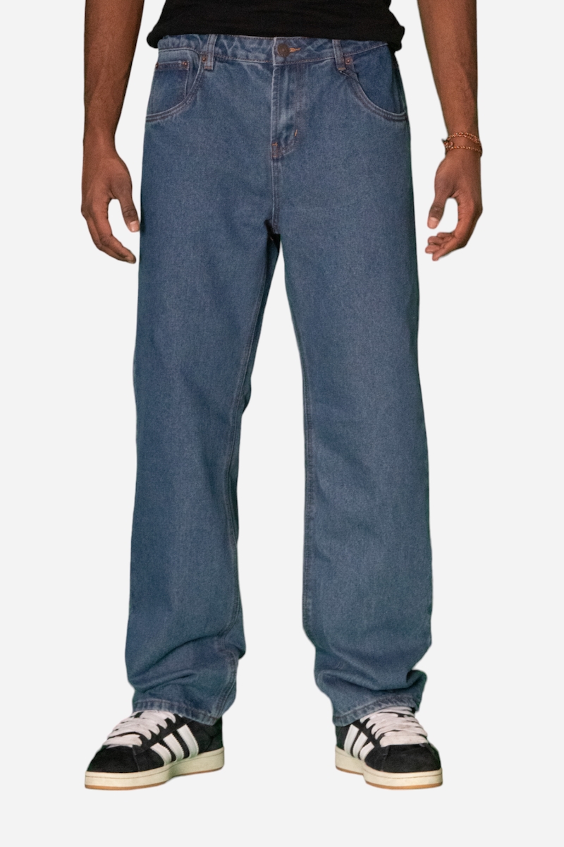 Fraizer - Teens - Baggy Jeans - Blue Denim