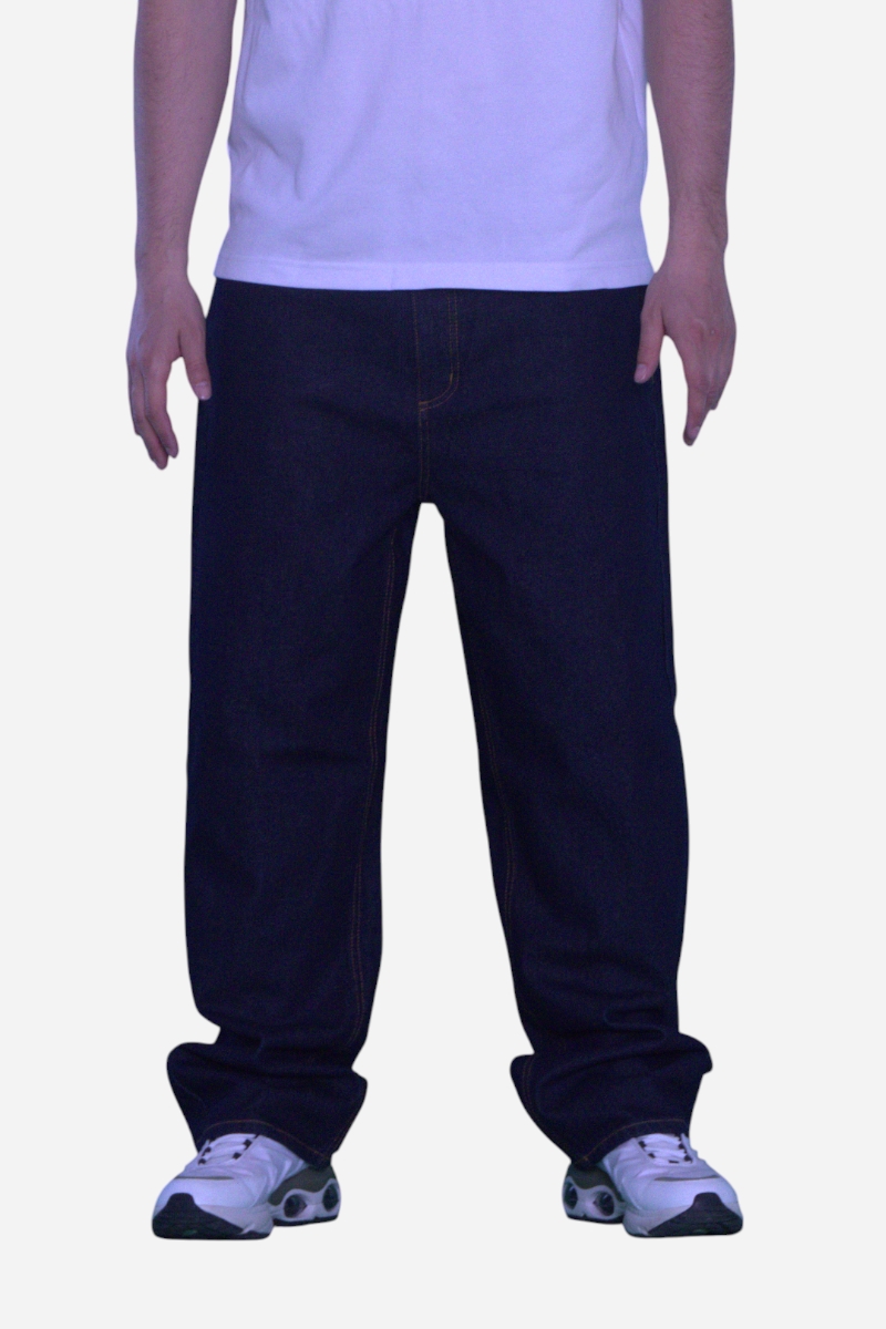 Fraizer - Teens - Extreme Baggy Jeans - Dark Raw Blue