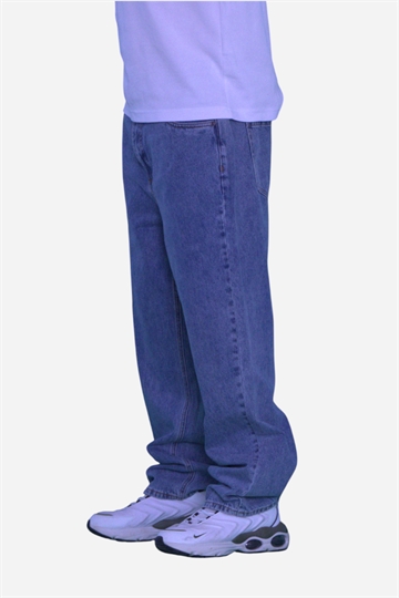Fraizer - Teens - Extreme Baggy Jeans - Medium Blue Retro Wash