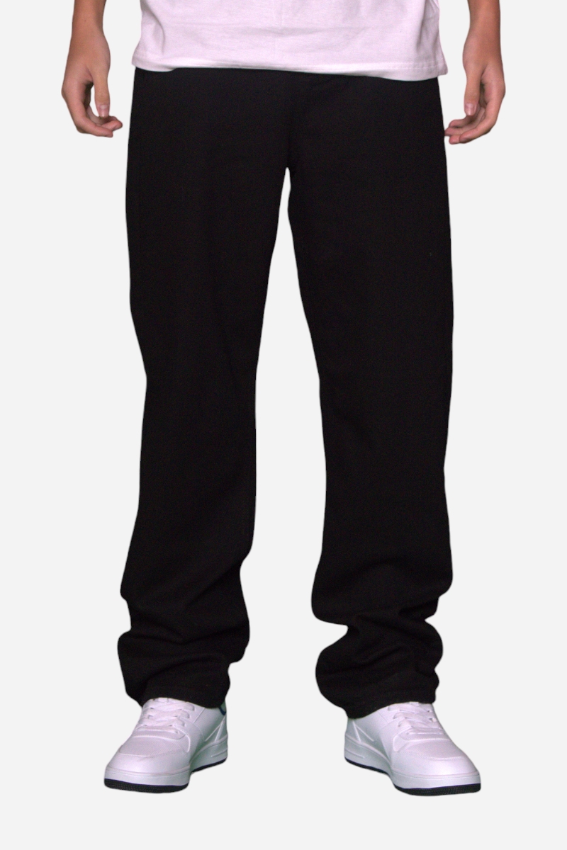 Fraizer - Teens - Baggy Jeans Twill - Black