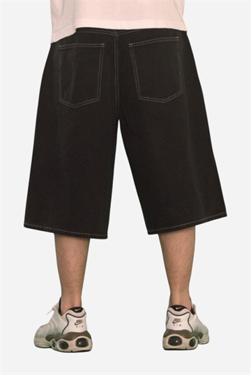 Fraizer - Teens - Baggy Jorts Shorts - Black Denim 