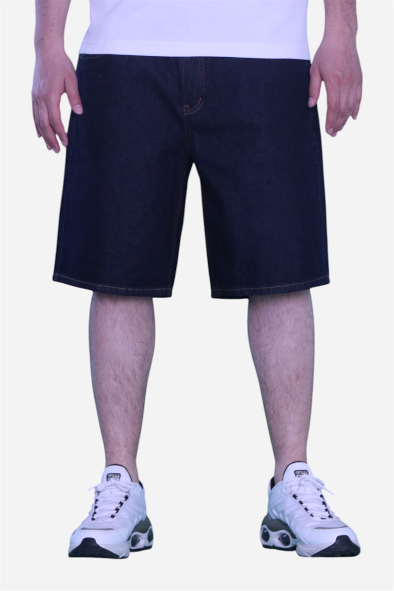 Fraizer - Teens - Baggy Shorts - Dark Raw Blue