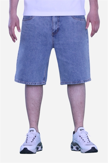 Fraizer - Teens - Baggy Shorts - Medium Blue Retro Wash