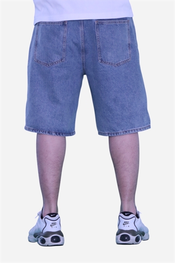 Fraizer - Teens - Baggy Shorts - Medium Blue Retro Wash