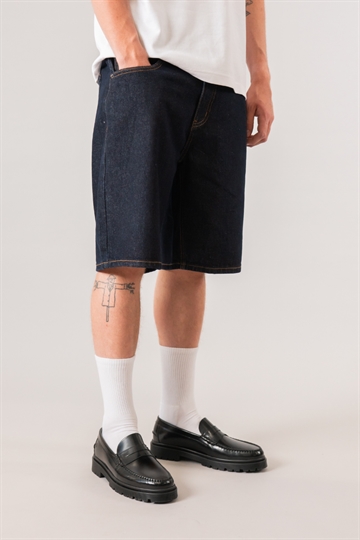 Fraizer - Teens - Baggy Shorts - Dark Raw Blue