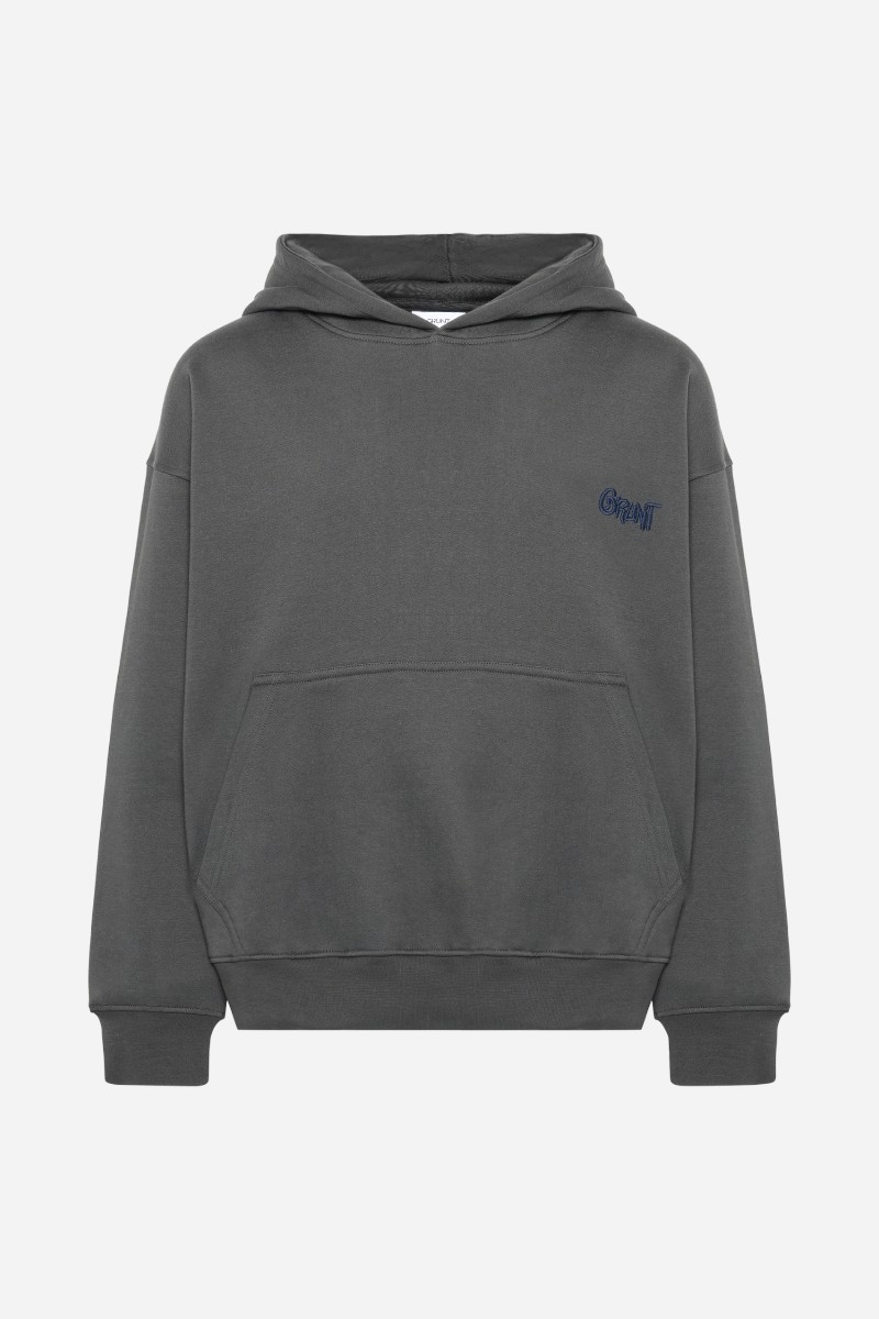Grunt Bama Hood Sweat - Dark Grey