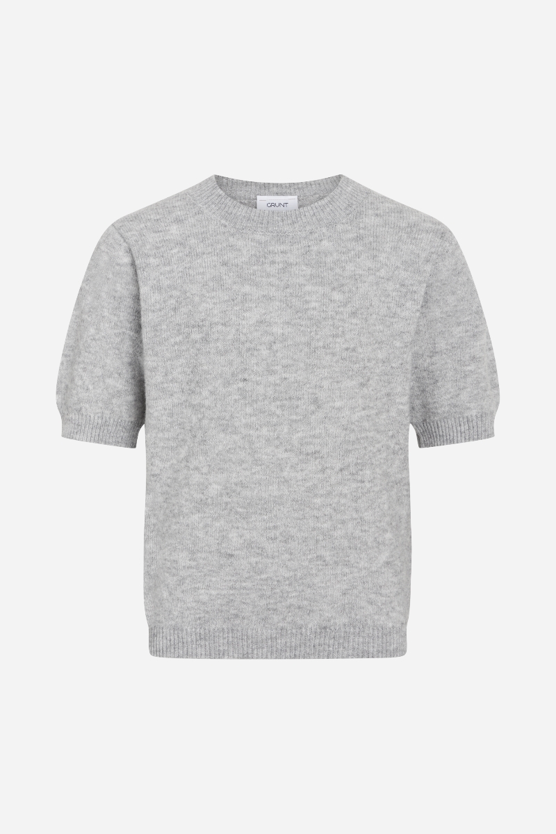 GRUNT Isa SS Knit - Grey