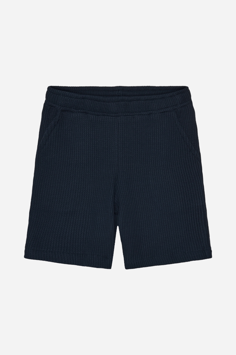 Grunt Ali Waffle Shorts - Navy