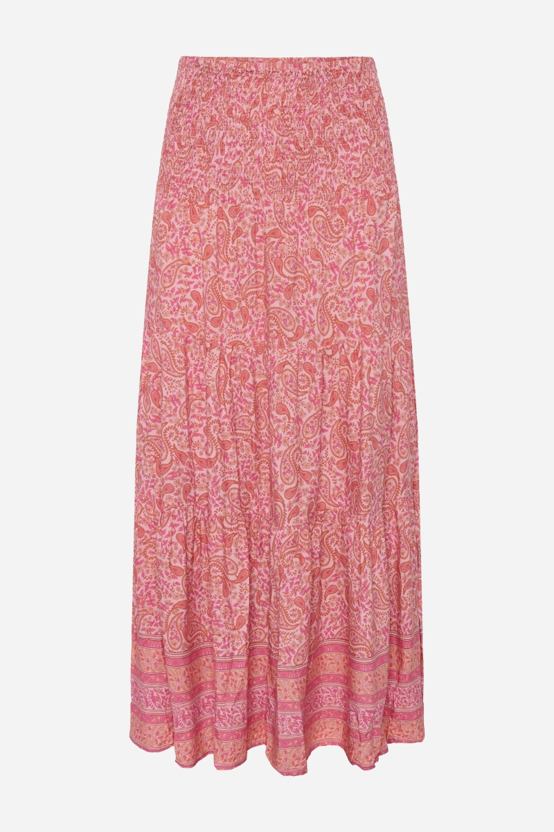 GRUNT Jazmi Print Skirt - Pink