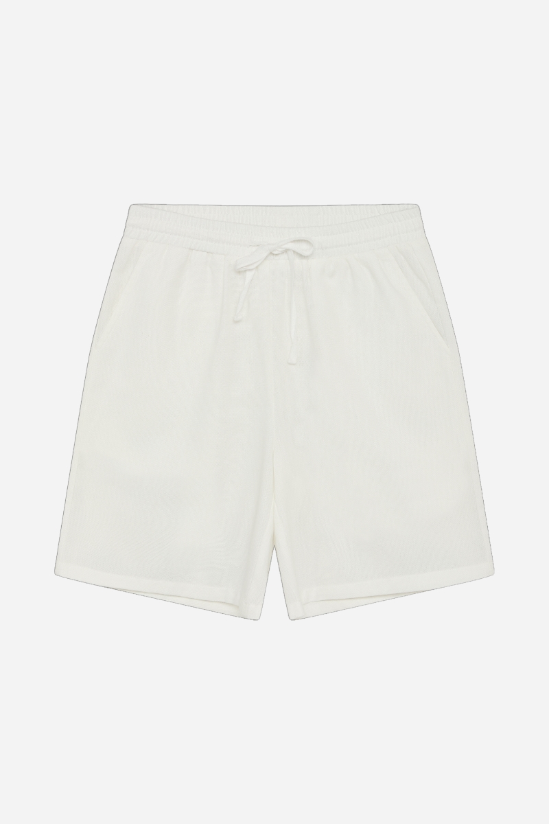 GRUNT Ole Linen shorts - White