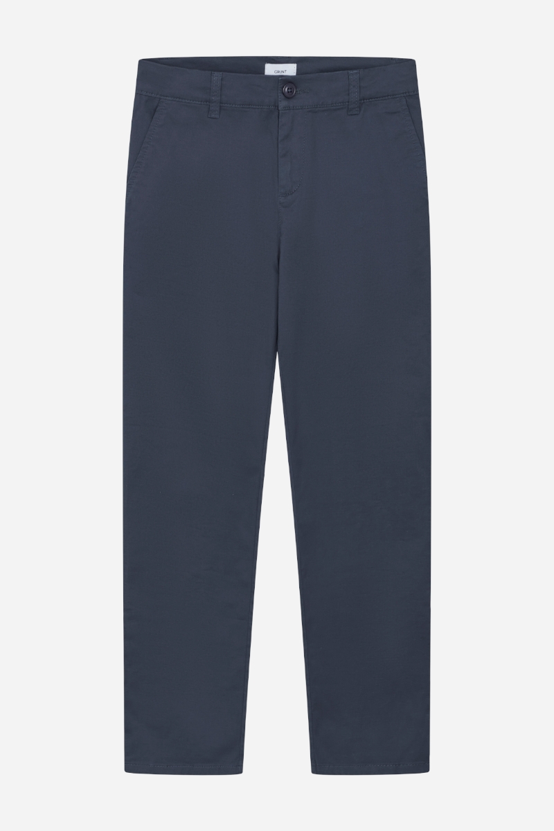 GRUNT Adib Street Loose Chino - Navy