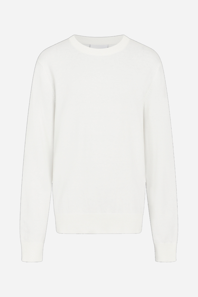 Grunt Carl Crew Knit - Off White