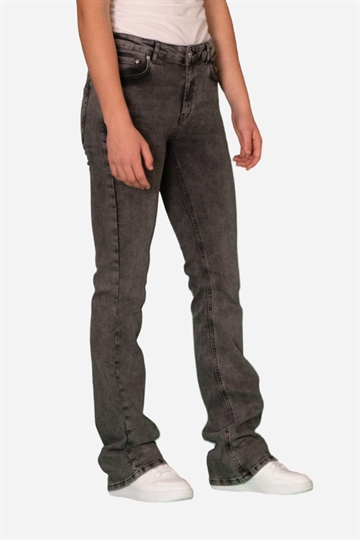 GRUNT Jeans - Texas Low Flare Pant - Grey