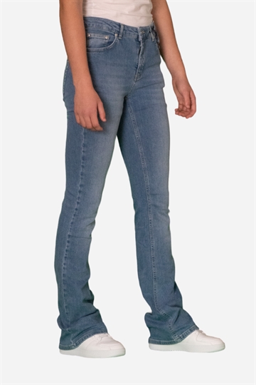 GRUNT Jeans - Texas Low Flare Pant - Vintage Blue