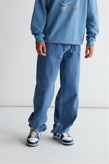 Grunt Giant Jeans - Mid Blue