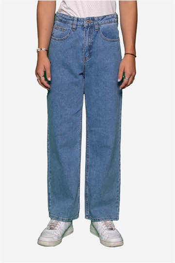 Grunt Wide Leg Jeans - Authentic Blue
