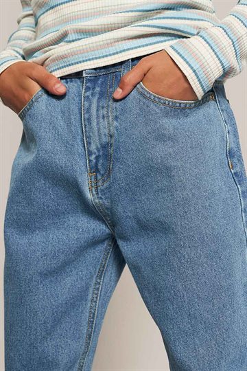Grunt Mom Jeans - Authentic Blue