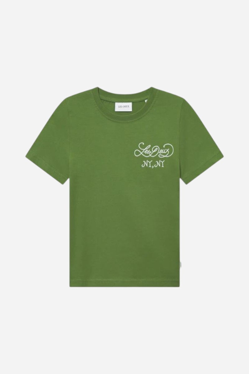 Les Deux Orchard T-shirt - Twist Of Lime